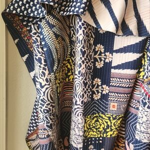 MISSLOOK Vest/Cover Up/ Jacket-Bright Colors and Patterns XXL Cotton/ Polyester